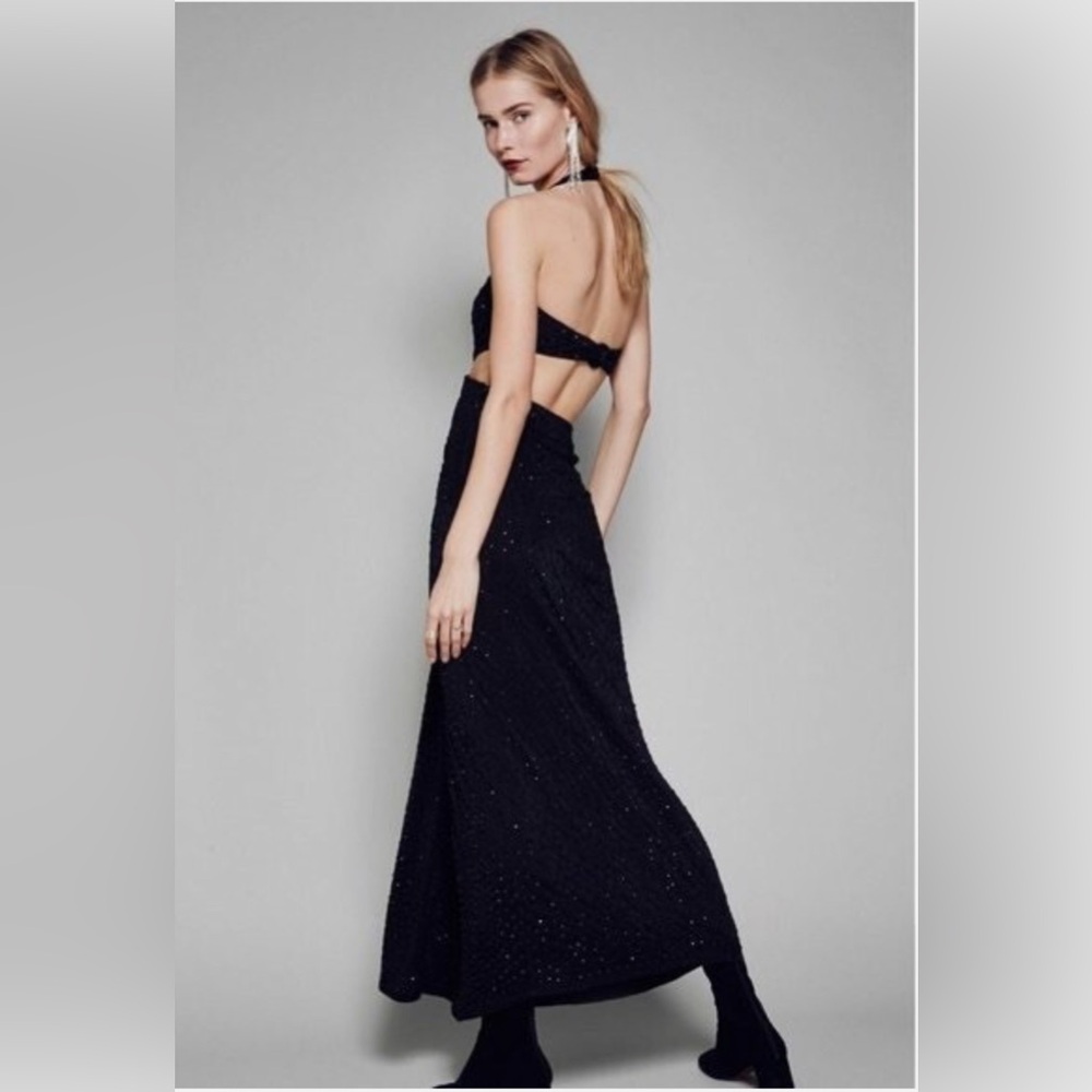 Free People beaded Midnight Hour Dress - Picture 7 of 7